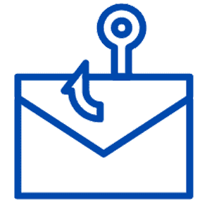 E-mail beveiliging en cyber security concept met slot en envelop.